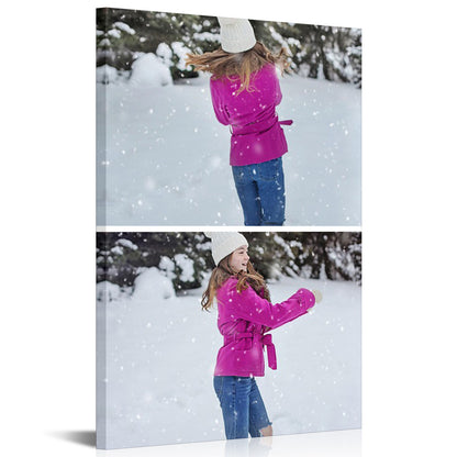 Best Gift Customized Vertical Canvas Print on Demand Design