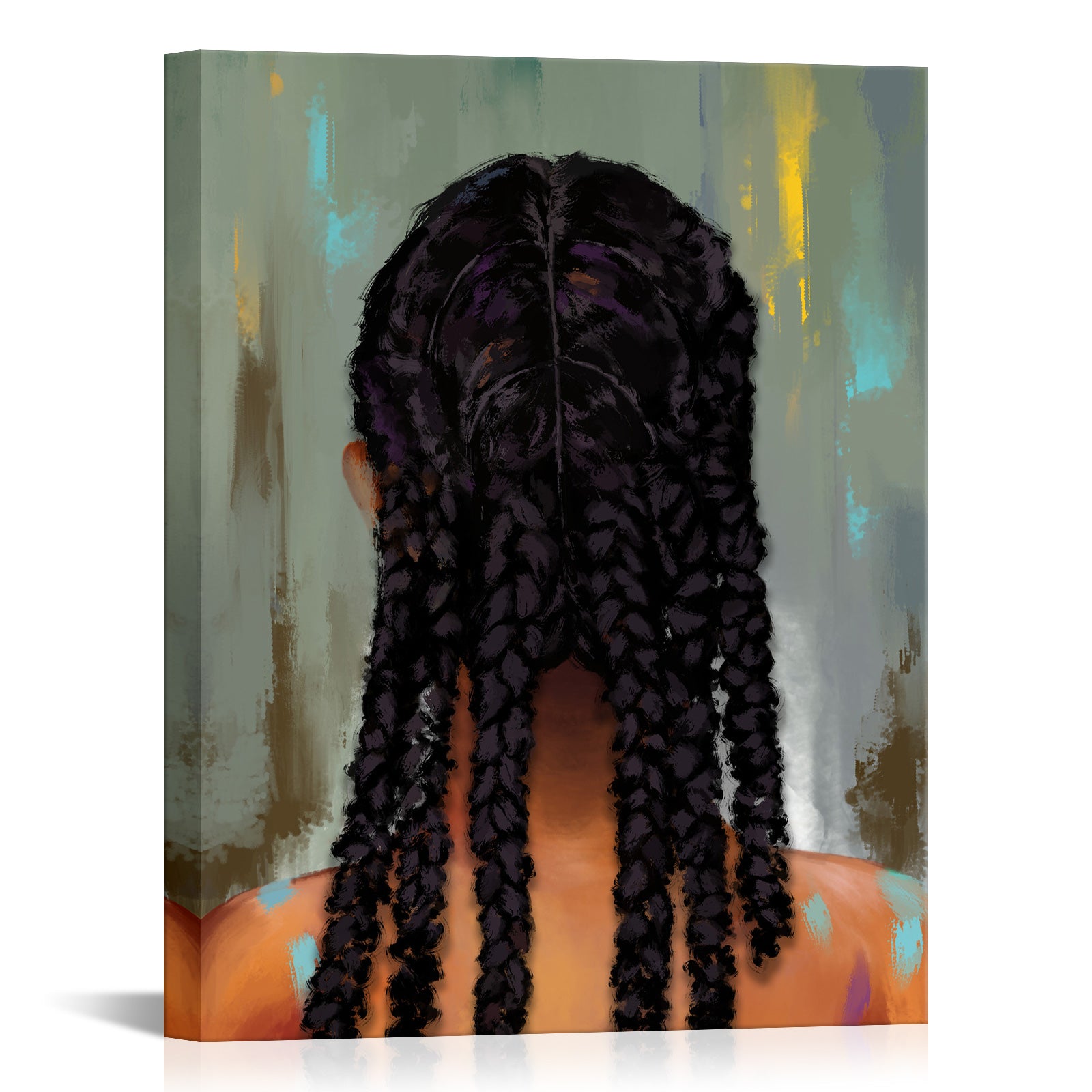 Girl Back View cheapest canvas prints free shipping