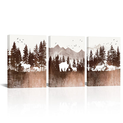 Wildlife In Serene Forest