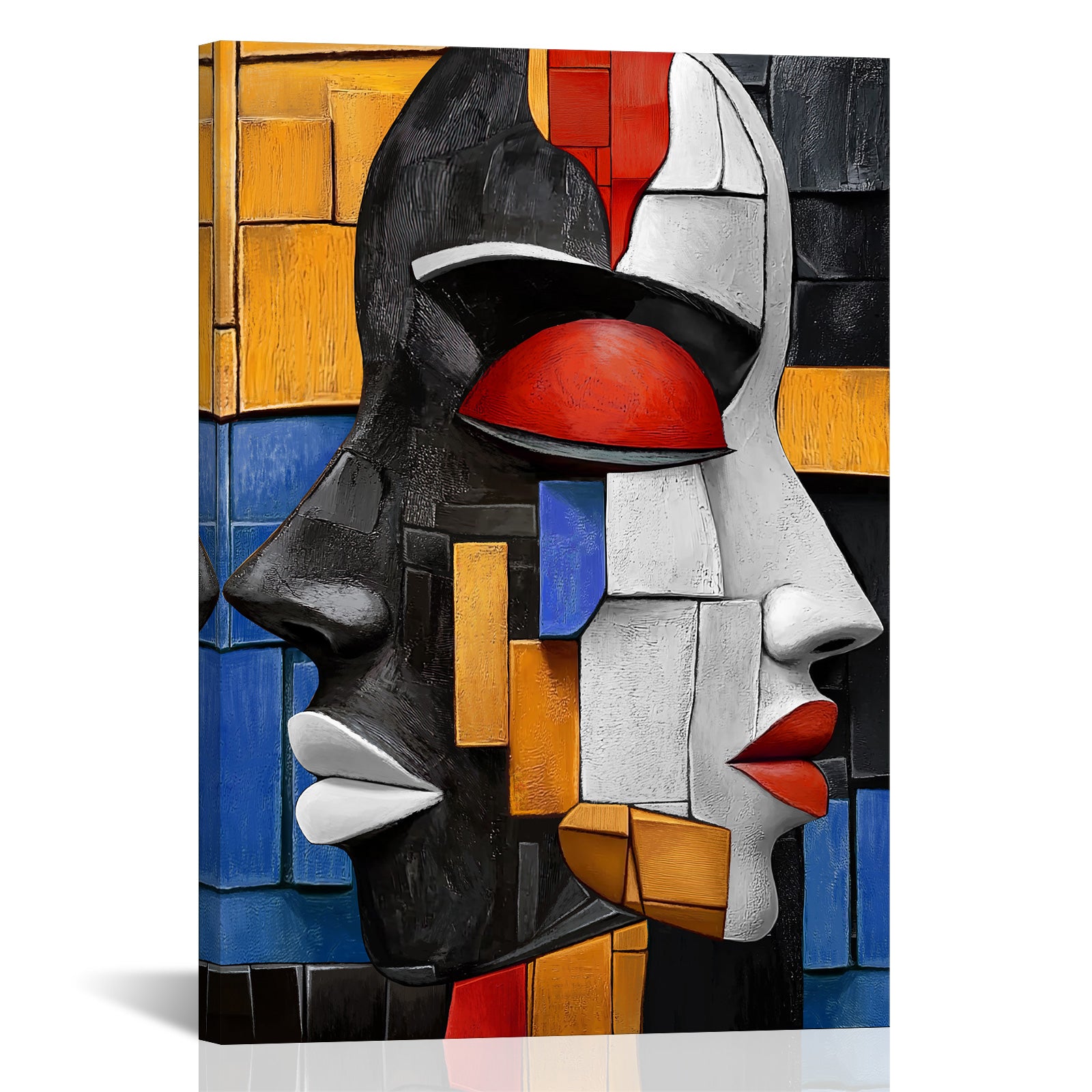 Double Sided Abstract Mask