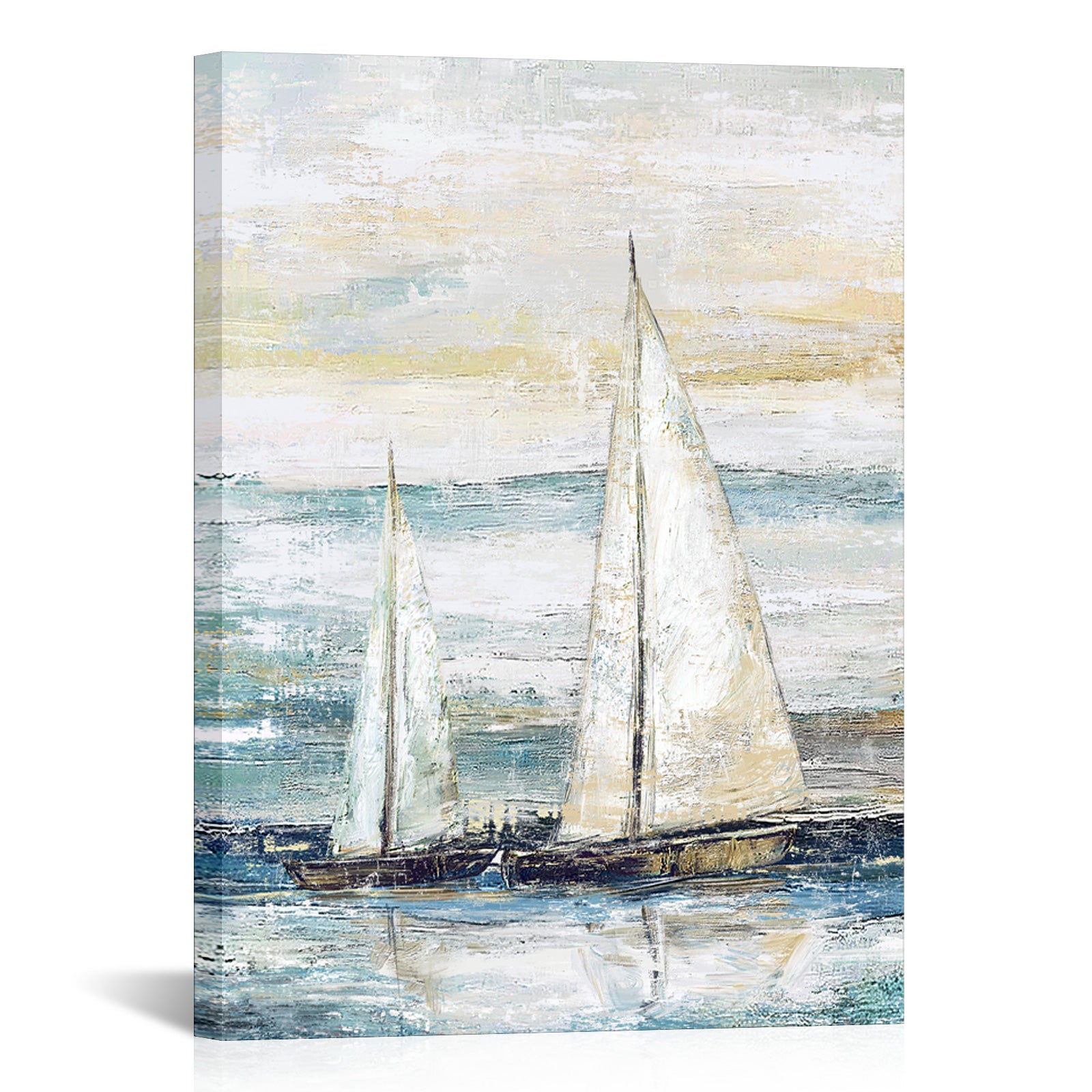 Sailboat Sailing On The Sea canvas photo prints