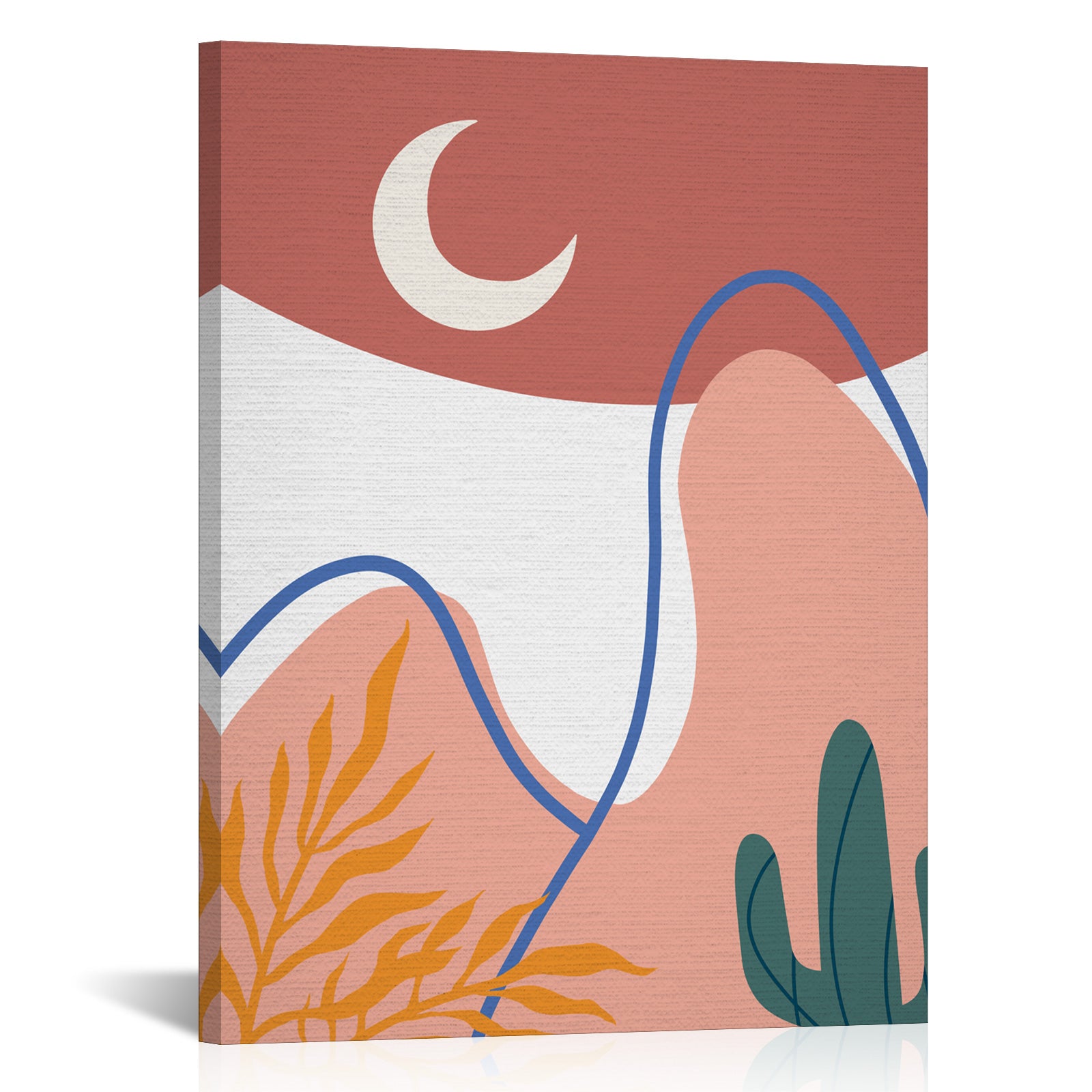 Minimalist Mountains canvas abstract canvas wall art for living room