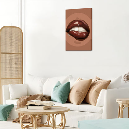 Sparkling Crimson Lips