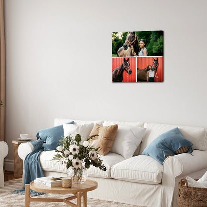 Family Memorial Gift Custom Collage Photo Printing