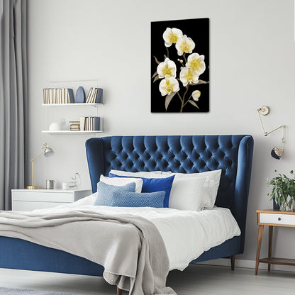 Phalaenopsis Orchid custom canvas wall art with words