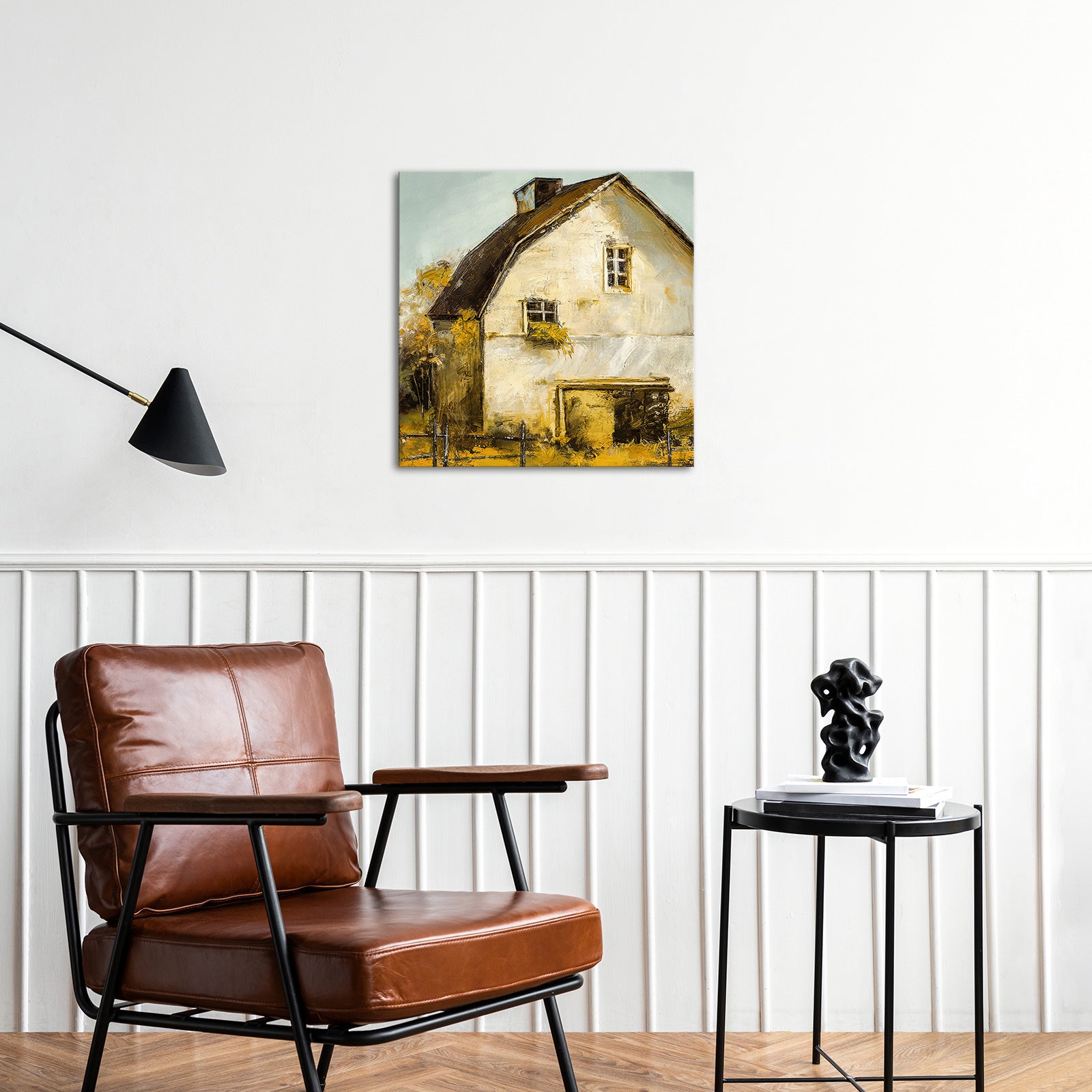 20x20 Farm House square canvas pictures from photos