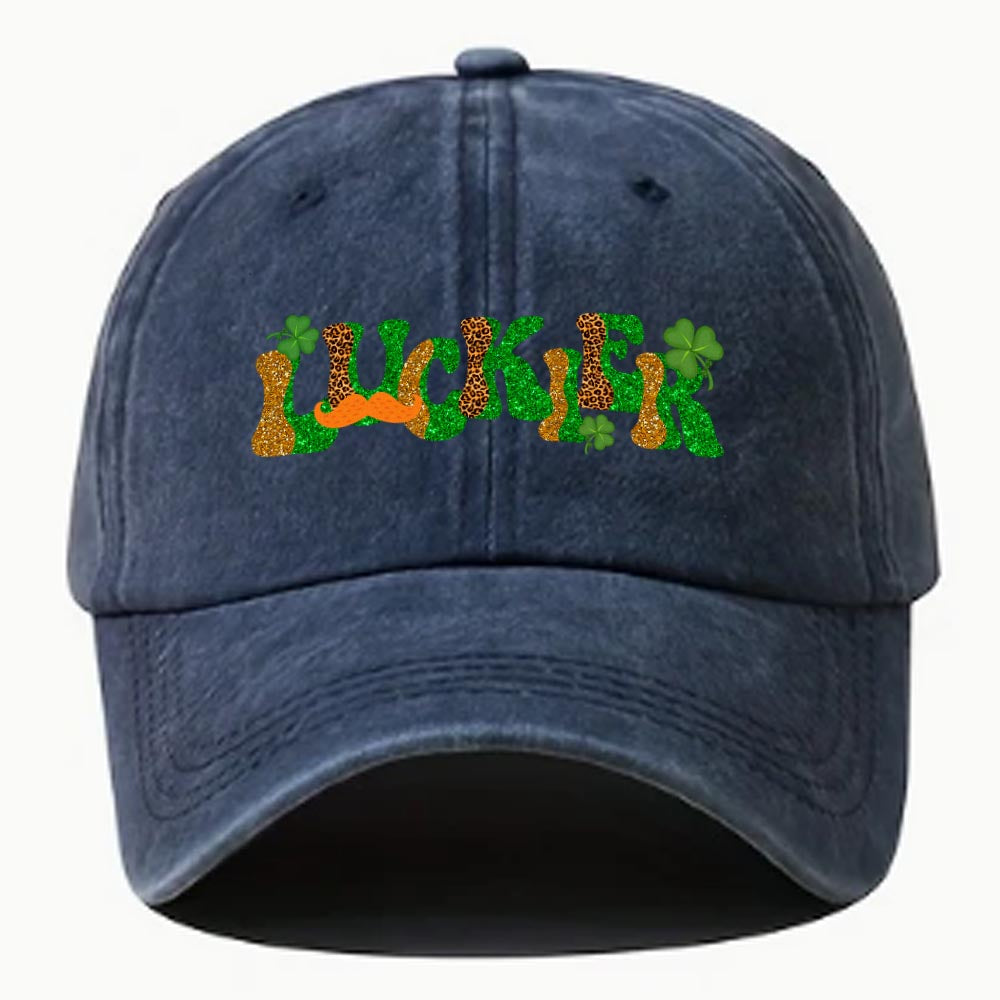 Custom Photo Washed Denim Hat