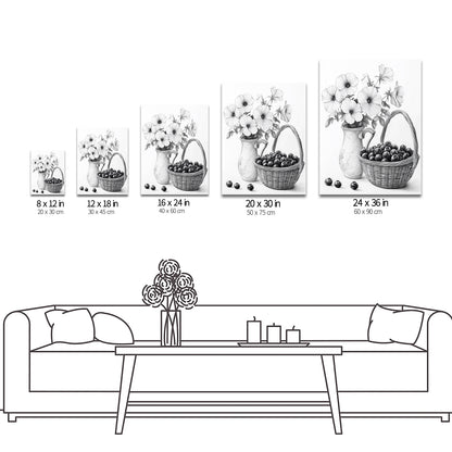 Best Gift Customized Vertical Canvas Print on Demand Design