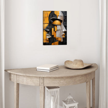 Double Sided Abstract Mask