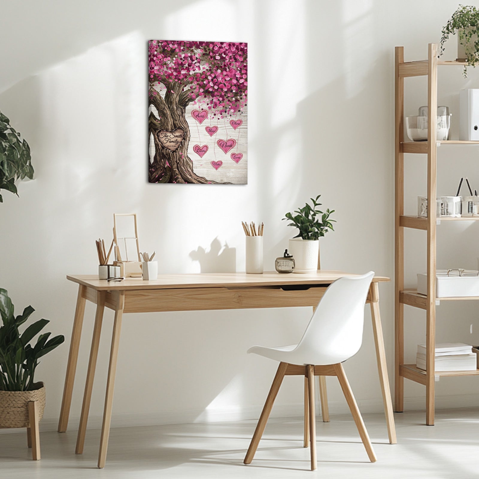 Personalized Family Names Canvas Prints