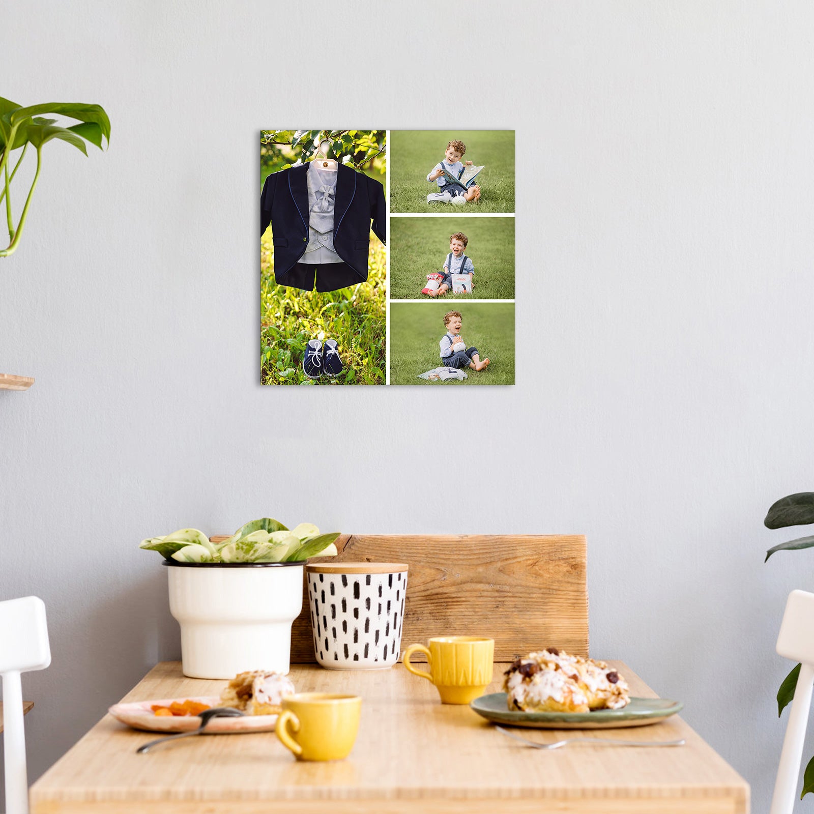 Personalized Photo Collage Gift Canvas Print Made in USA Free Shipping