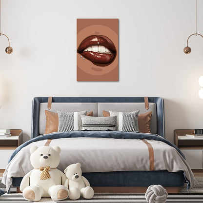 Sparkling Crimson Lips