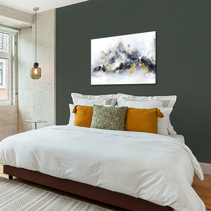 Abstract Mountain Peaks