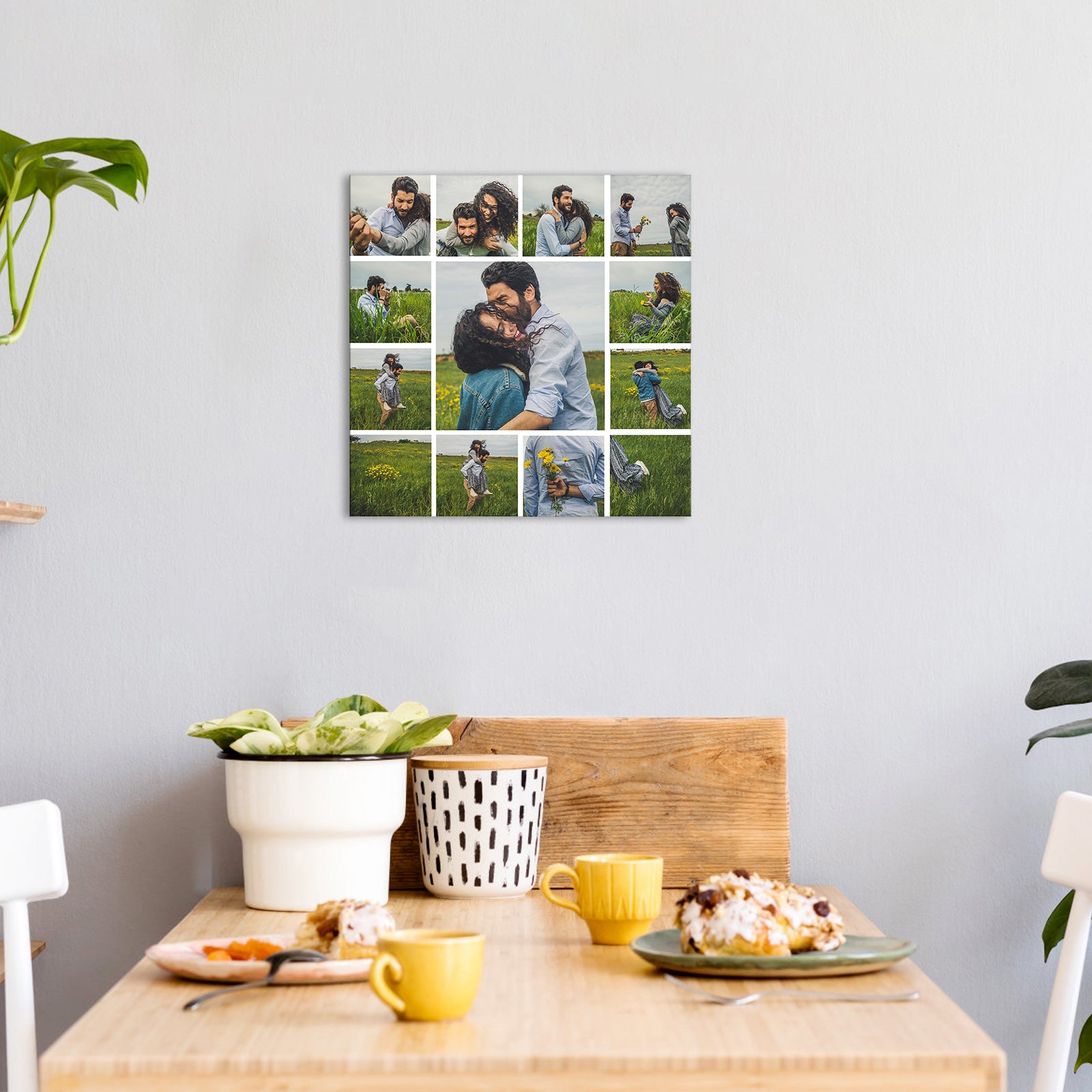 Couple Memorial Inspiration Custom Gift Canvas Print Photo Wall Decor