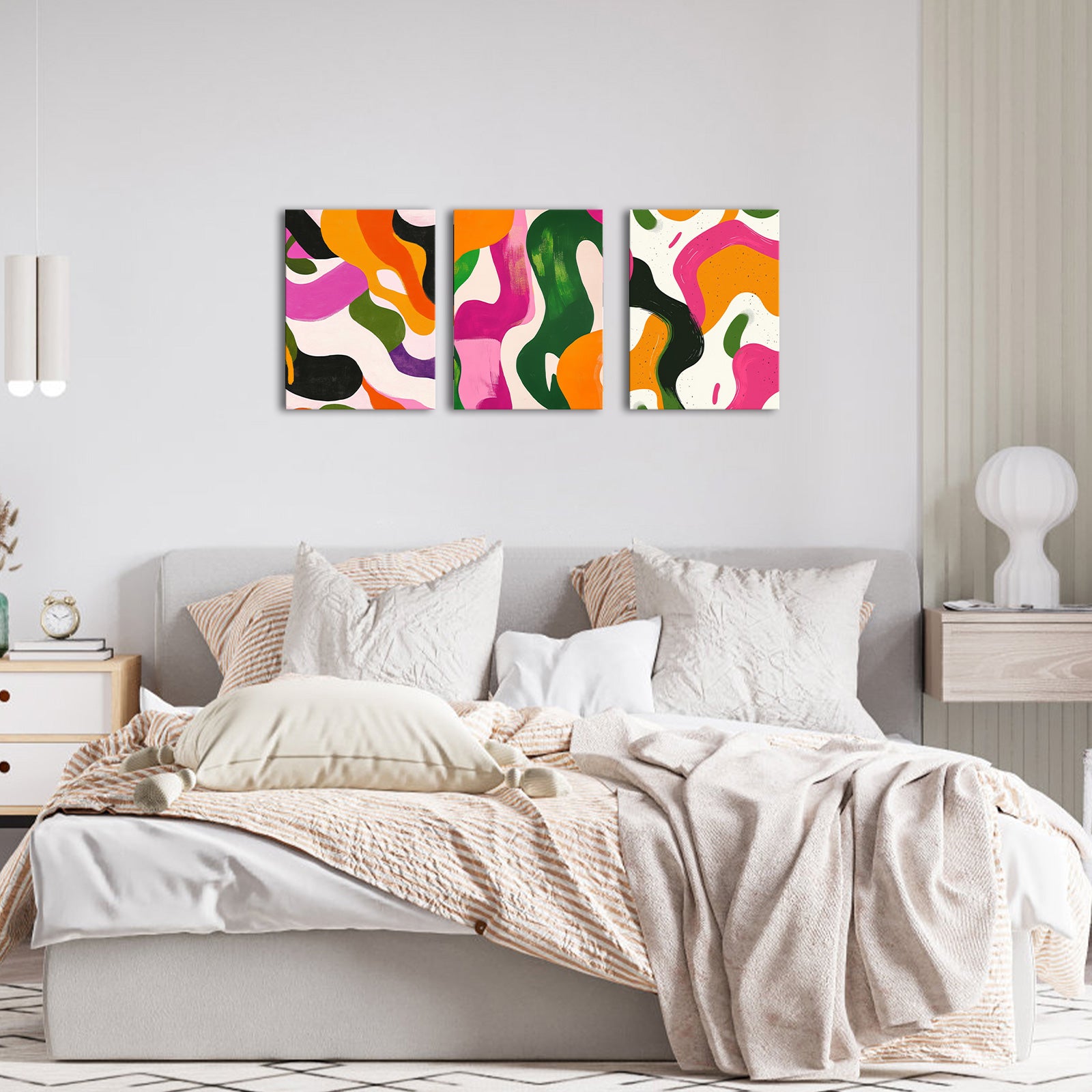 Abstract Flowing Shapes