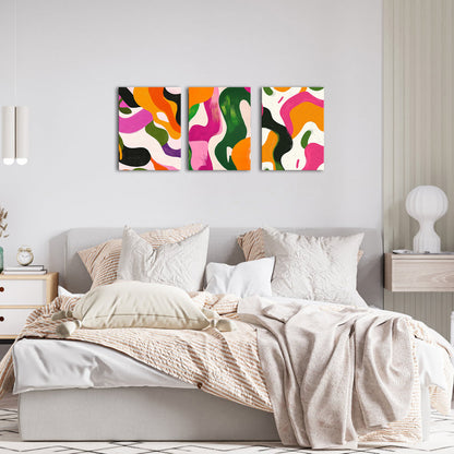 Abstract Flowing Shapes