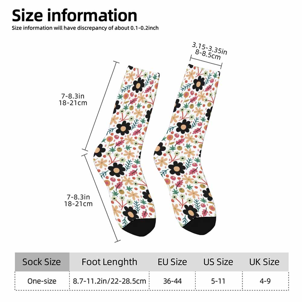 Custom Photo Printed Crew Socks