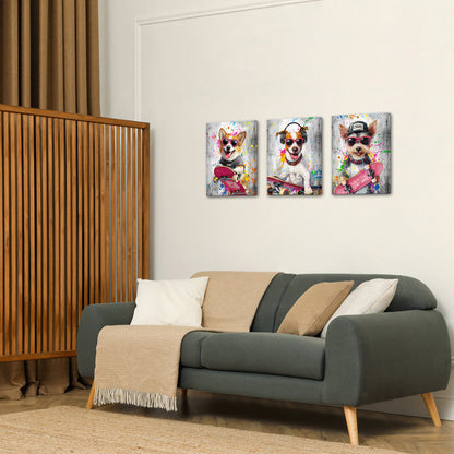 Hip-hop pet custom photo wall decoration