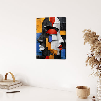 Double Sided Abstract Mask