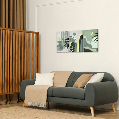 Abstract Bohemian-Inspired Landscape