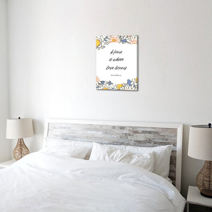 Personalized Family Sign Canvas Print