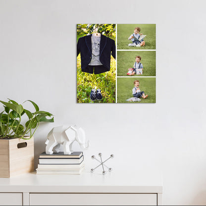 Personalized Photo Collage Gift Canvas Print Made in USA Free Shipping