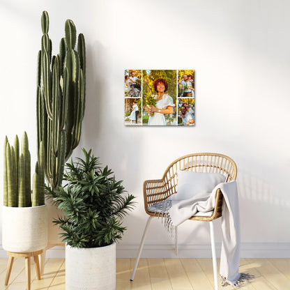 Weddings Photo Collage Canvas Prints