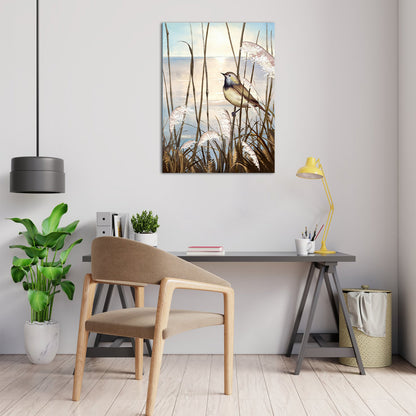 Bird In Reeds