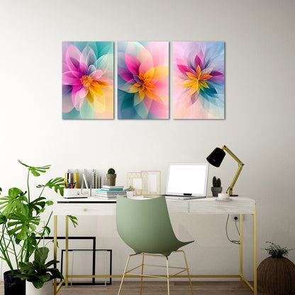Abstract Colorful Floral