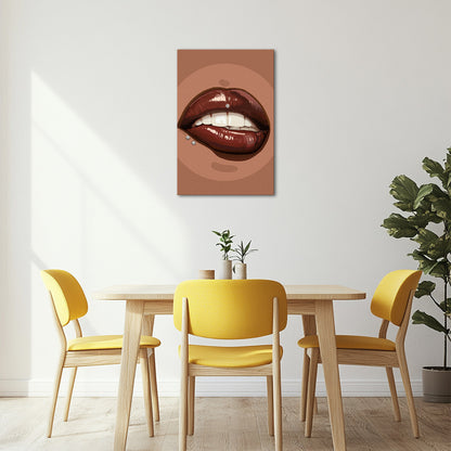 Sparkling Crimson Lips