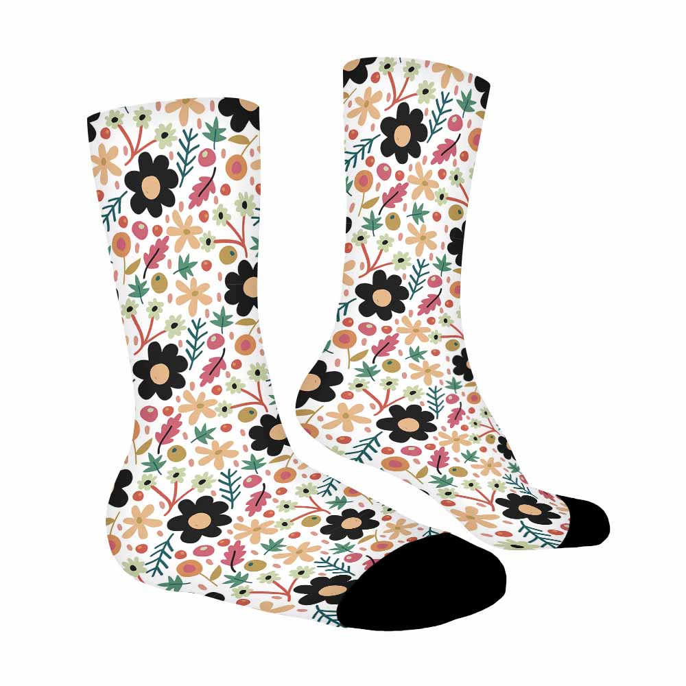 Custom Photo Printed Crew Socks