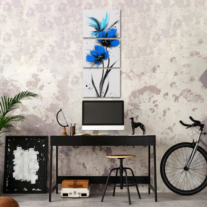 Abstract Bright Butterfly split canvas photo prints
