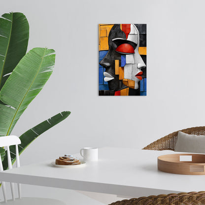 Double Sided Abstract Mask