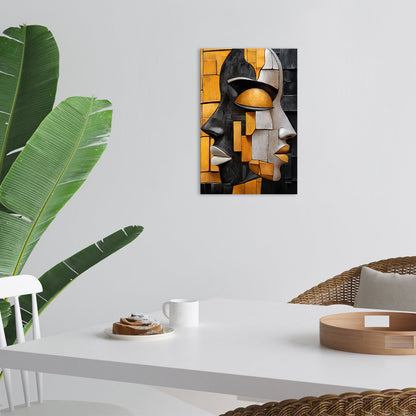 Double Sided Abstract Mask