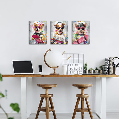 Hip-hop pet custom photo wall decoration