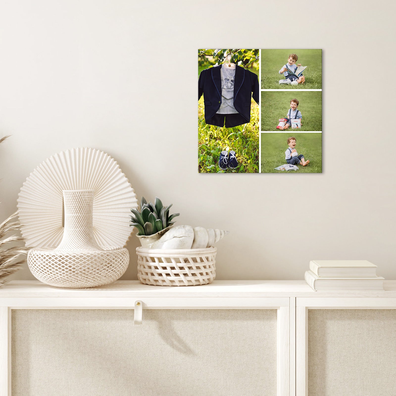 Personalized Photo Collage Gift Canvas Print Made in USA Free Shipping