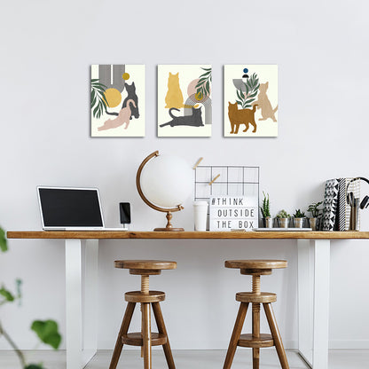 Two Playing Cats