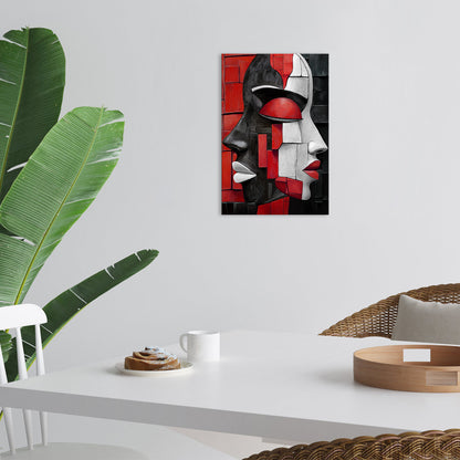 Double Sided Abstract Mask