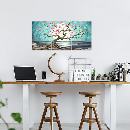 Seascape triptych landscape canvas print online