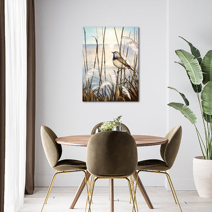 Bird In Reeds