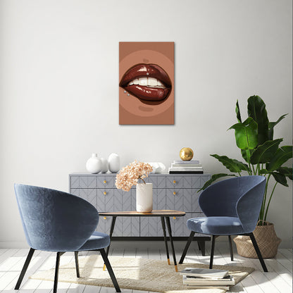Sparkling Crimson Lips