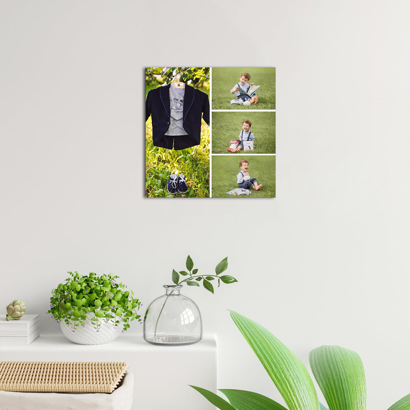 Personalized Photo Collage Gift Canvas Print Made in USA Free Shipping