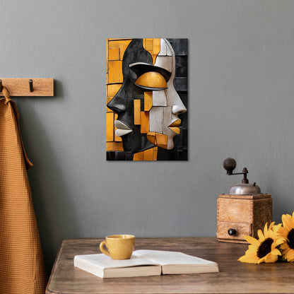 Double Sided Abstract Mask