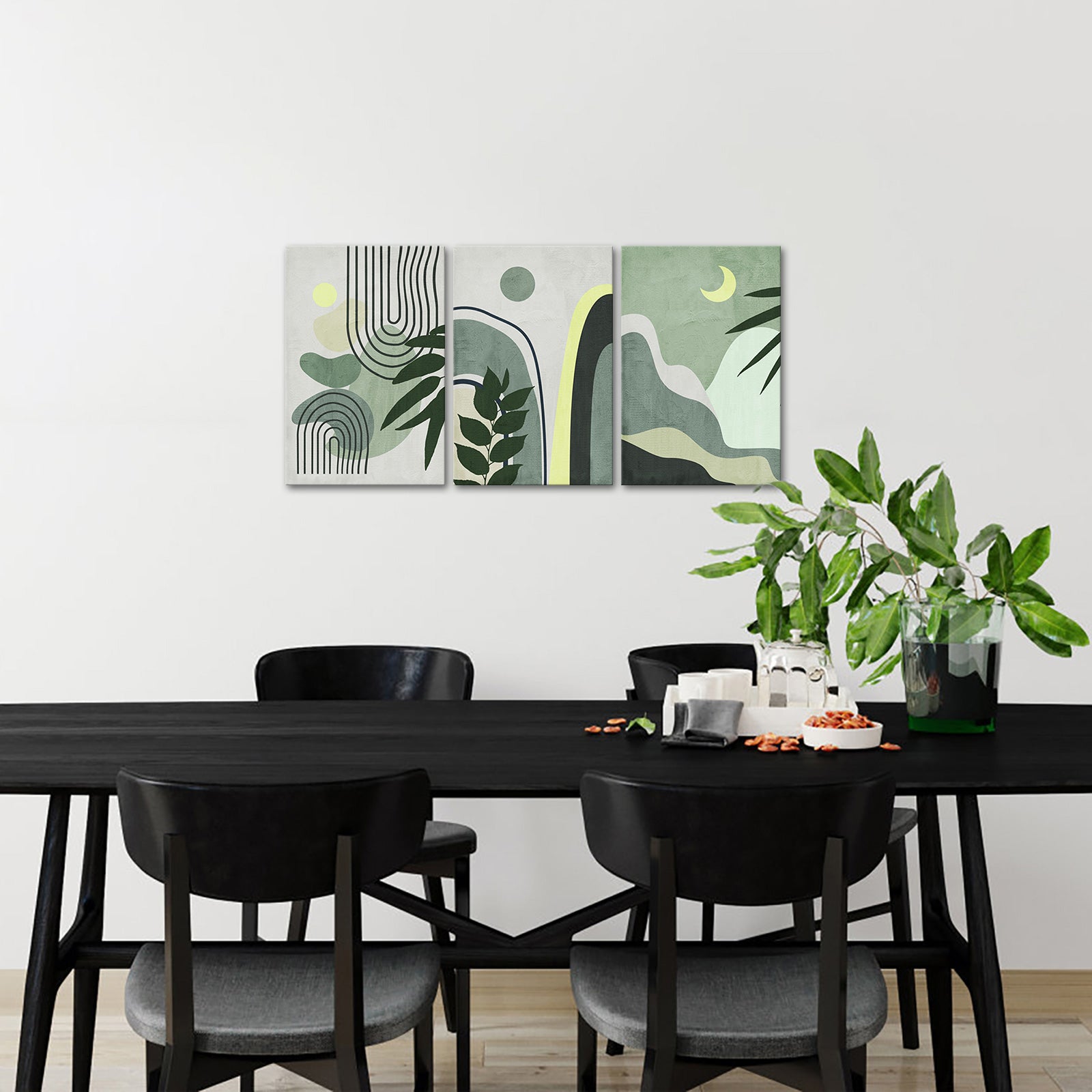 Abstract Bohemian-Inspired Landscape