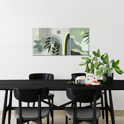 Abstract Bohemian-Inspired Landscape