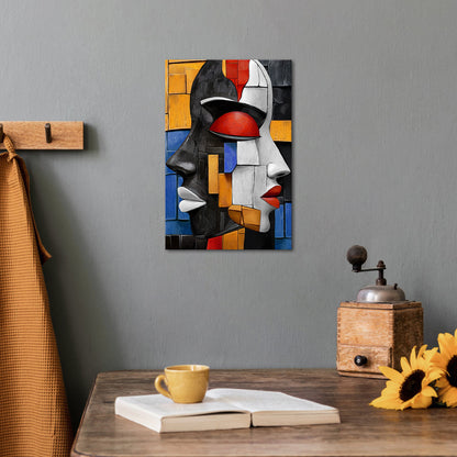 Double Sided Abstract Mask