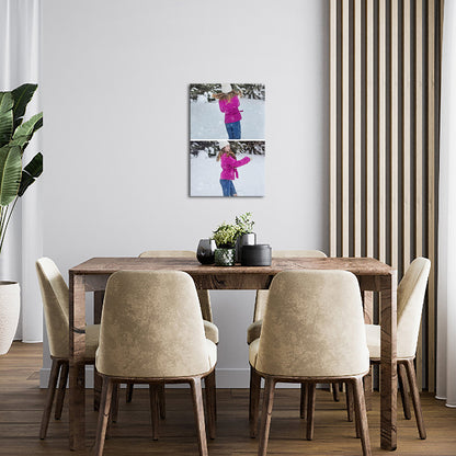Best Gift Customized Vertical Canvas Print on Demand Design