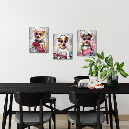 Hip-hop pet custom photo wall decoration