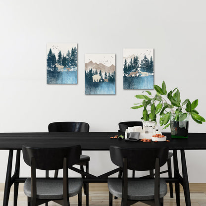 Wildlife In Serene Forest