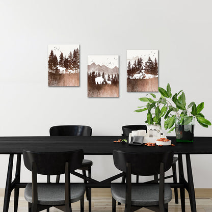 Wildlife In Serene Forest